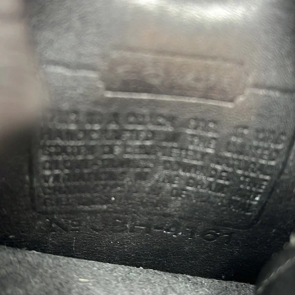 Coach Vintage Patricia’s Legacy Crossbody Black Leather Shoulder Bag - Picture 15 of 15